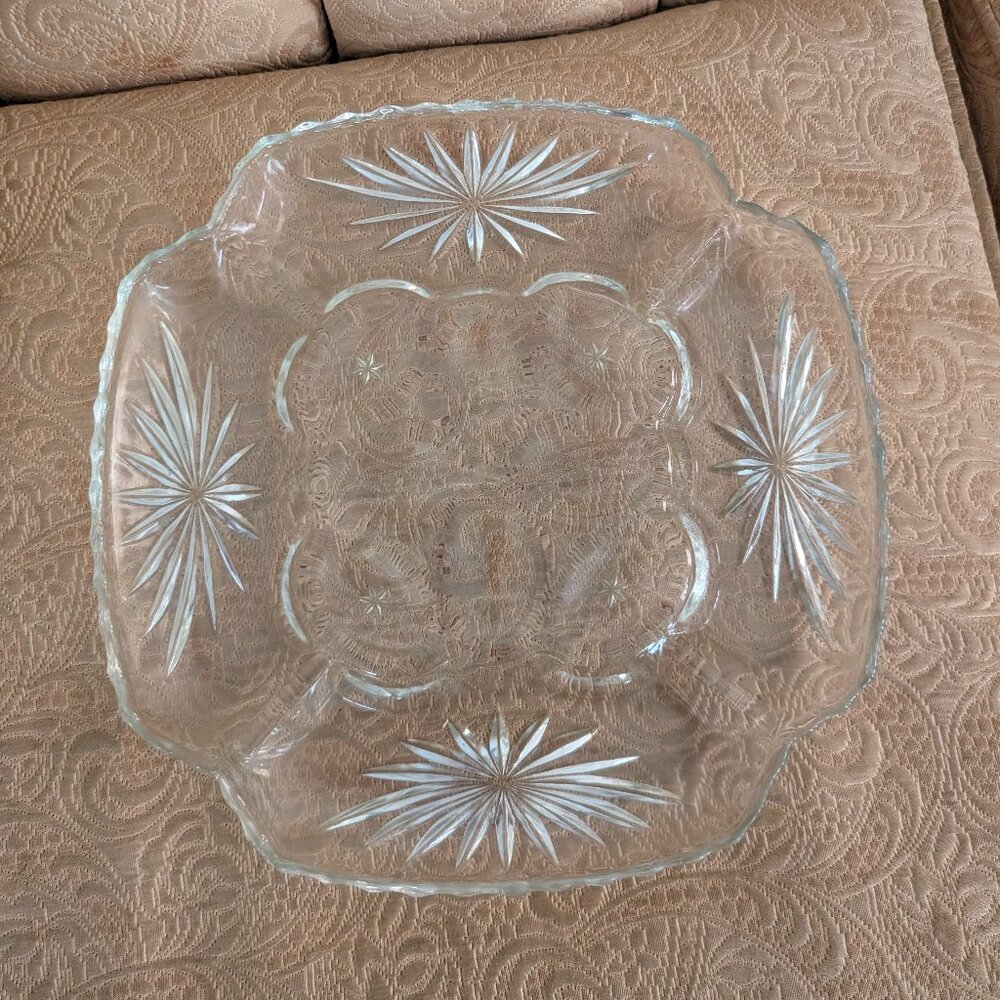 Anchor Hooking Devilled Egg Glass Tray